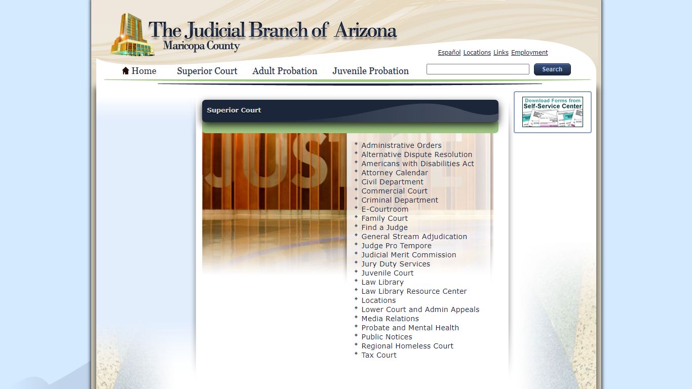 Superior Court of Arizona, Maricopa County